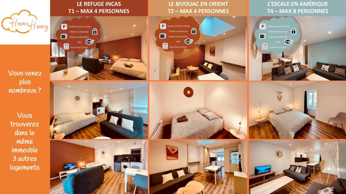 L'Escale En Amerique - Home Homy Saint-Florent-sur-Cher Eksteriør billede